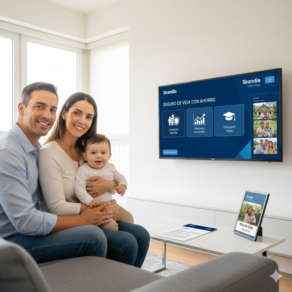 Seguro vida ahorro Skandia Colombia
